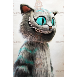 Alice in Wonderland Cheshire Cat BIGGYMONKEY™ Mascot Costume -