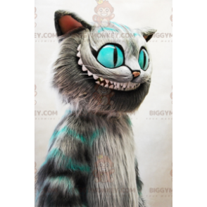 Alice in Wonderland Cheshire Cat BIGGYMONKEY™ mascottekostuum -