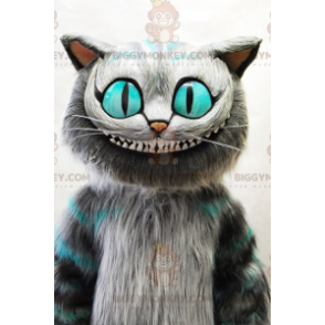 Alice in Wonderland Cheshire Cat BIGGYMONKEY™ Mascot Costume -