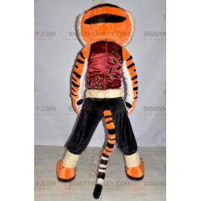 BIGGYMONKEY™ mascot costume of Master Tigress famous tiger in