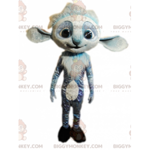 Funny Blue Hairy Creature BIGGYMONKEY™ Mascot Costume -