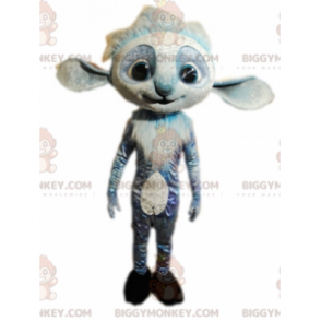 Funny Blue Hairy Creature BIGGYMONKEY™ Mascot Costume –