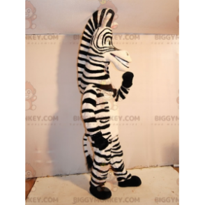 BIGGYMONKEY™ Marty Famous Cartoon Zebra Μασκότ Μαδαγασκάρη - Μασκότ διάσημων χαρακτήρων - BIGGYMONKEY_07178 - BiggyMonkey.com