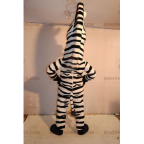 BIGGYMONKEY™ Marty Famous Cartoon Zebra Madagascar Mascot