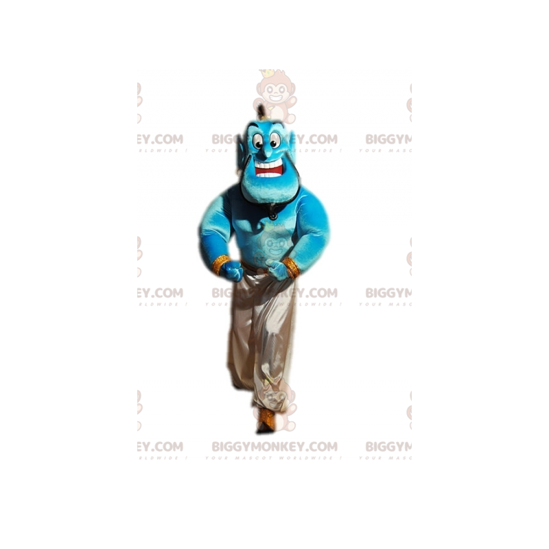 BIGGYMONKEY™ mascot costume of the famous Genie in Aladdin.