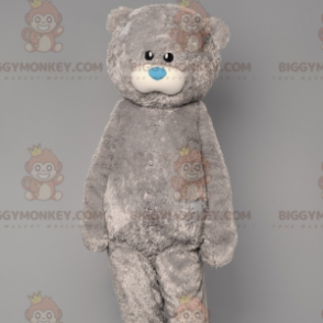 Στολή μασκότ Me to you Famous Grey Teddy BIGGYMONKEY™ - Μασκότ διάσημων χαρακτήρων - BIGGYMONKEY_07180 - BiggyMonkey.com