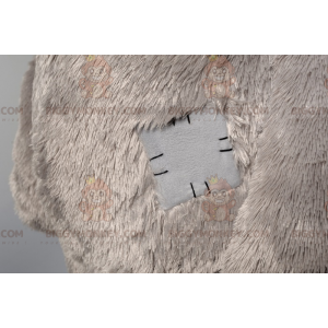 Me to you Beroemde grijze teddy BIGGYMONKEY™ mascottekostuum -