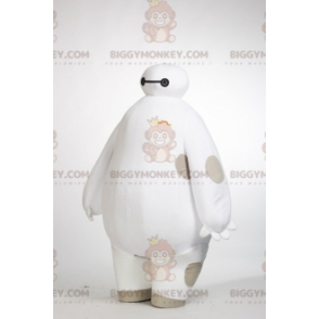 Futuristic White Fat Man BIGGYMONKEY™ Mascot Costume –