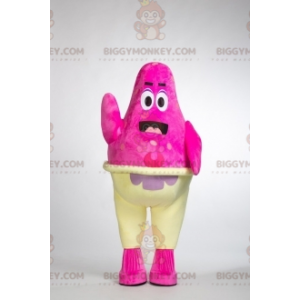 BIGGYMONKEY™ mascot costume of Patrick's famous starfish in