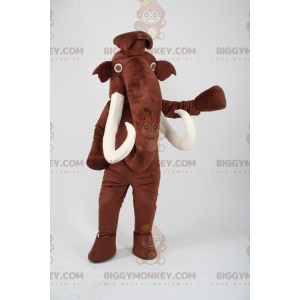 Många kända Ice Age Brown Mammoth BIGGYMONKEY™ maskotdräkt - Maskoter kända människor - BIGGYMONKEY_07187 - BiggyMonkey.com