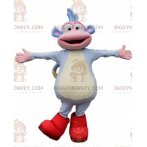 BIGGYMONKEY™ mascot costume Babouche faithful companion of Dora