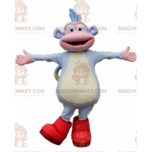 BIGGYMONKEY™ Maskottchenkostüm Babouche treuer Begleiter von