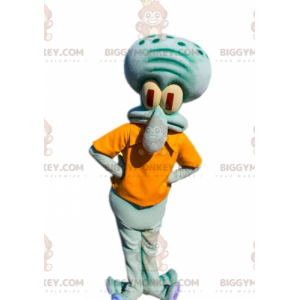 Στολή μασκότ BIGGYMONKEY™ Carlo Tentacle Καλαμάρι από τον Μπομπ Σφουγγαράκη