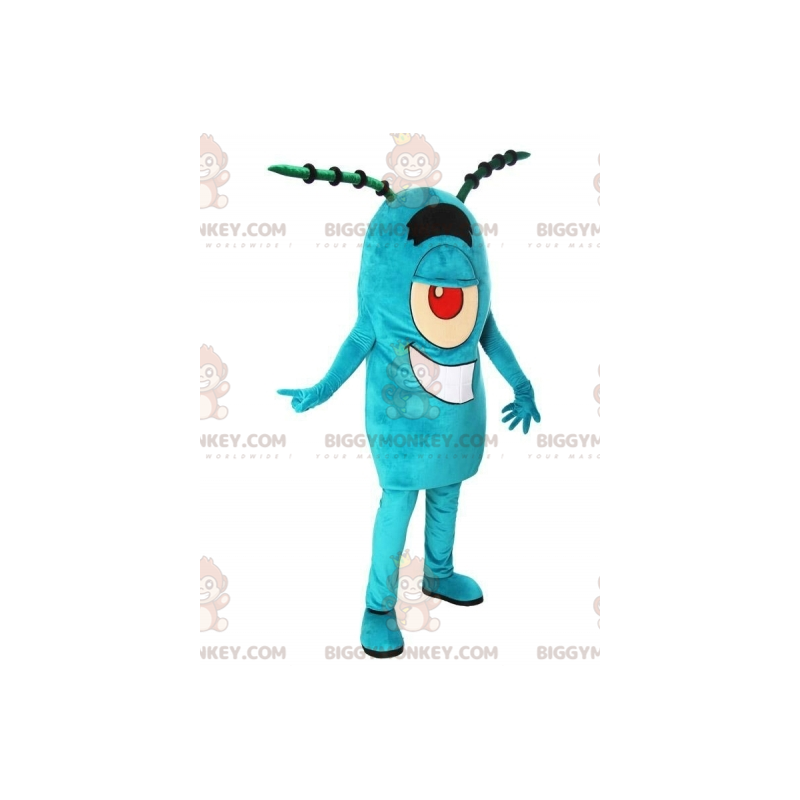 plein Pessimist Makkelijk te begrijpen Plankton Beroemd Blauw Karakter BIGGYMONKEY™ Besnoeiing L (175-180 cm)