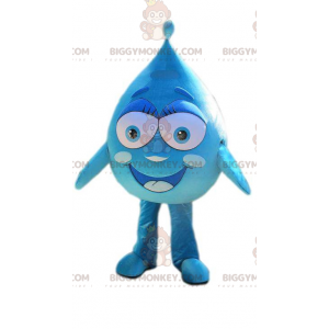 Χαμογελαστή στολή μασκότ BIGGYMONKEY™ Giant Blue Blob - Μη ταξινομημένες μασκότ - BIGGYMONKEY_07205 - BiggyMonkey.com