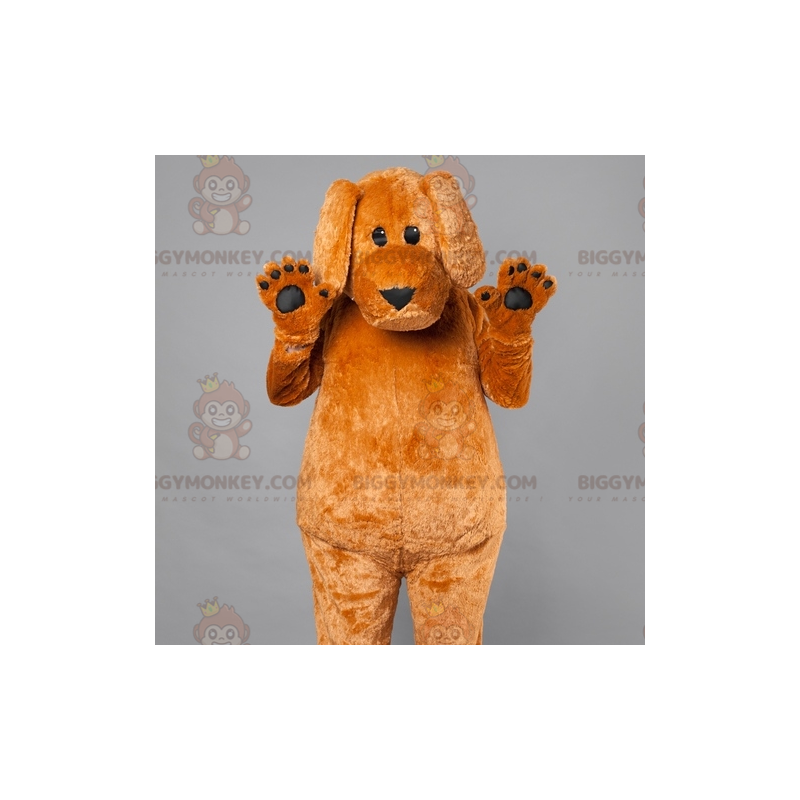 Kostium maskotka duży brązowy pies BIGGYMONKEY™. kostium psa - Kostium maskotka duży brązowy pies BIGGYMONKEY™. kostium psa -