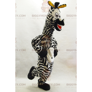 BIGGYMONKEY™ Marty famoso costume della mascotte della zebra