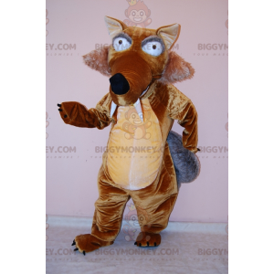 Costume de mascotte BIGGYMONKEY™ de Scrat écureuil de l'Âge de