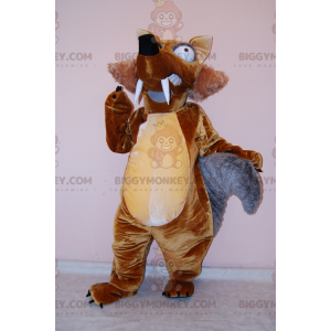 Στολή μασκότ Scrat Διάσημος Σκίουρος BIGGYMONKEY™