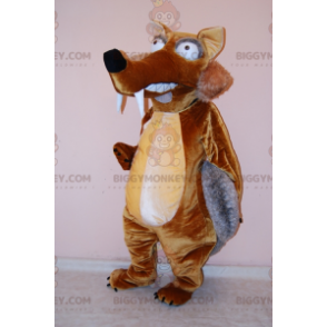 Ice Age Scrat Famous Squirrel BIGGYMONKEY™ maskotkostume -