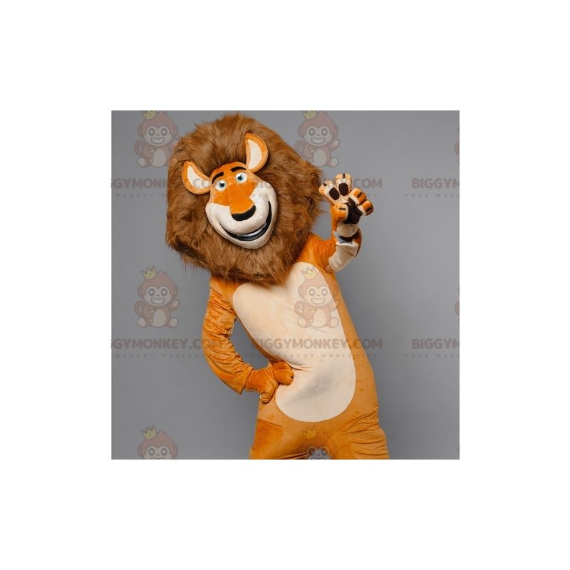 Disfraz de mascota Alex, el famoso león de Madagascar Disfraz de mascota Alex, el famoso león de Madagascar