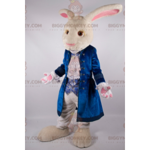 Στολή μασκότ BIGGYMONKEY™ White Rabbit Alice in Wonderland - Μασκότ διάσημων χαρακτήρων - BIGGYMONKEY_07225 - BiggyMonkey.com