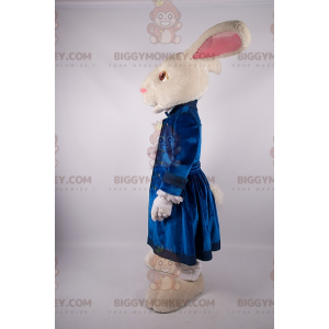 Costume da coniglio bianco BIGGYMONKEY™ di Alice Formato L (175-180 CM)