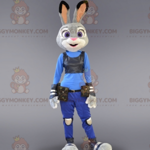 Στολή μασκότ BIGGYMONKEY™ κουνελιού Judy Αστυνόμος από τη Zootopia