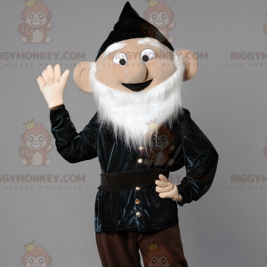Costume de mascotte BIGGYMONKEY™ de lutin barbu avec un bonnet