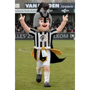 Gladiator Knight BIGGYMONKEY™ Maskottchenkostüm mit Helm -