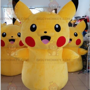 BIGGYMONKEY™ Maskotkostume Berømt Pikachu Yellow Pokemon Manga