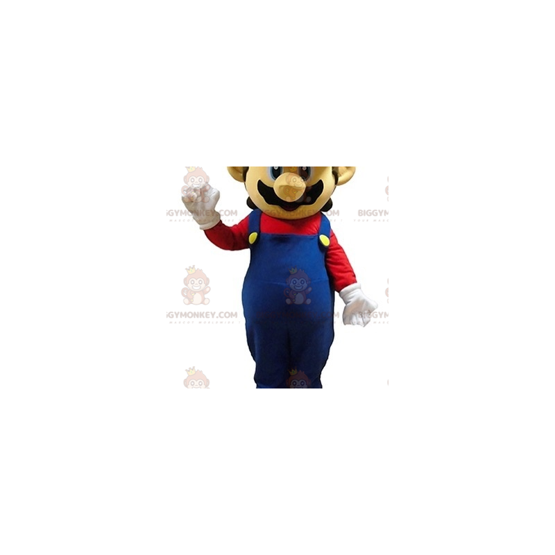 Disfraz de mascota del famoso personaje de videojuegos de Mario Disfraz de mascota del famoso personaje de videojuegos de Mario