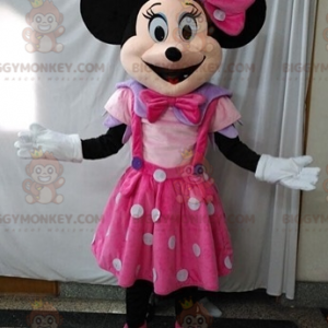 Famoso disfraz de mascota Minnie Mouse BIGGYMONKEY™ de Disney.