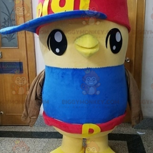 Big Chick Yellow Bird BIGGYMONKEY™ Maskottchenkostüm -
