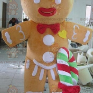 Ti Biscuit berømte karakter BIGGYMONKEY™ maskot kostume fra