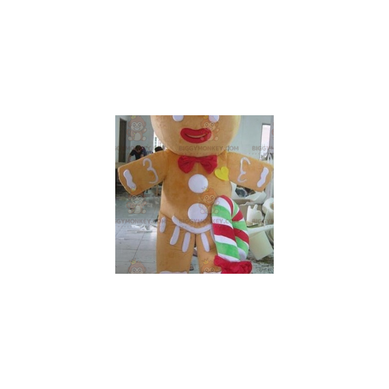 Fato de mascote do personagem famoso Ti Biscuit BIGGYMONKEY™ de Fato de mascote do personagem famoso Ti Biscuit BIGGYMONKEY™ de
