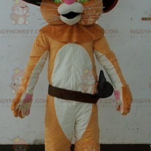 Puss in Boots BIGGYMONKEY™ Mascot Costume with Hat and Boots -
