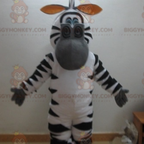 BIGGYMONKEY™ Marty Famous Cartoon Zebra Μασκότ Μαδαγασκάρη -