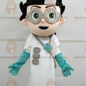 Mad Scientist BIGGYMONKEY™ maskotdräkt med labbrock - Oklassificerade maskot - BIGGYMONKEY_07311 - BiggyMonkey.com
