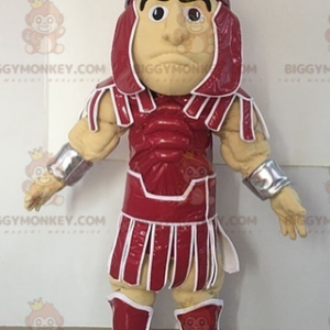 Costume da mascotte da gladiatore BIGGYMONKEY™ vestito di rosso