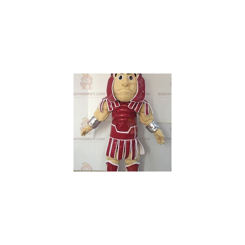 Costume de mascotte BIGGYMONKEY™ de gladiateur habillé d'une Costume de mascotte BIGGYMONKEY™ de gladiateur habillé d'une