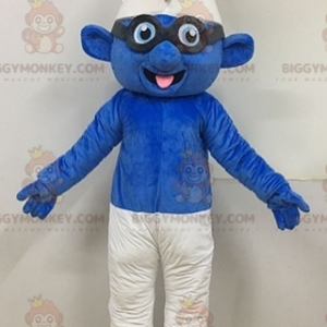 BIGGYMONKEY™ Costume da mascotte Occhiali Puffo Personaggio