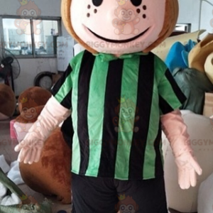 Woman Girl BIGGYMONKEY™ Mascot Costume With Sports Jersey –