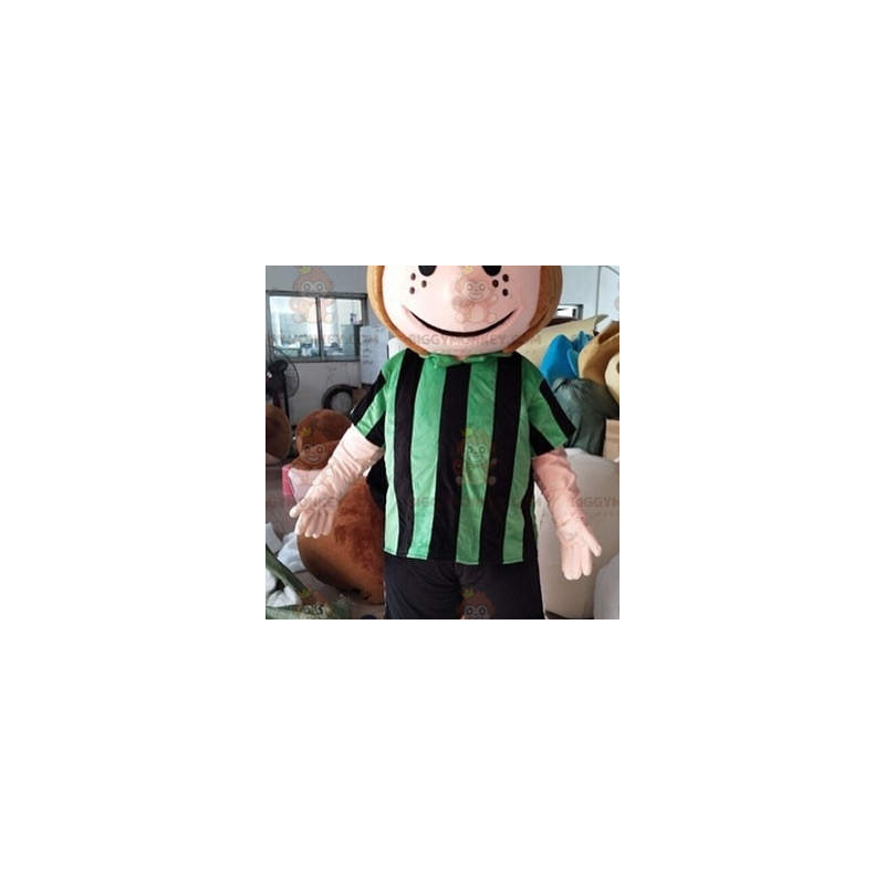 Woman Girl BIGGYMONKEY™ Mascot Costume With Sports Jersey -