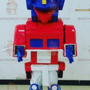 BIGGYMONKEY™ Transformers Sininen Valkoinen Punainen Toy Mascot