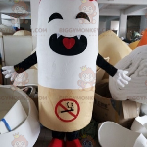 Giant Cigarette BIGGYMONKEY™ Mascot Costume with Prohibition