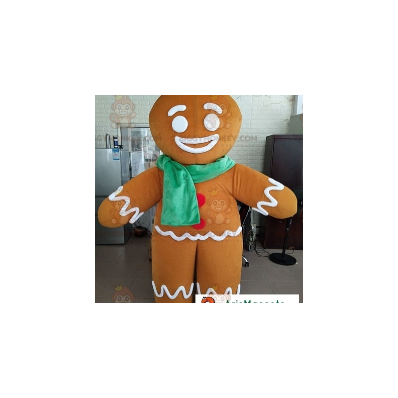 Costume de mascotte BIGGYMONKEY™ de Ti Biscuit Taille L (175-180 CM)