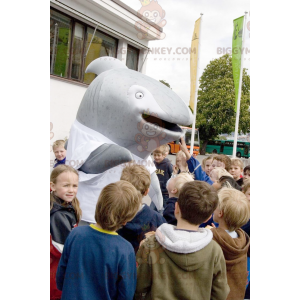 Kostým maskota velryby šedého delfína BIGGYMONKEY™ –