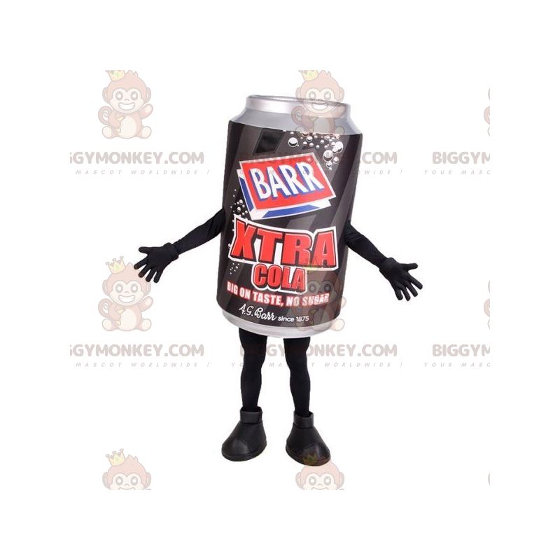 Costume de mascotte BIGGYMONKEY™ de cannette géante. Costume de Costume de mascotte BIGGYMONKEY™ de cannette géante. Costume de