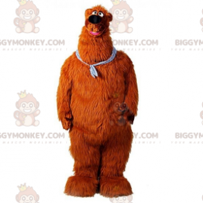 Mahtava ja hauska karvainen jättiläiskarhu BIGGYMONKEY™ maskottiasu - Karhun maskotti - BIGGYMONKEY_07356 - BiggyMonkey.com